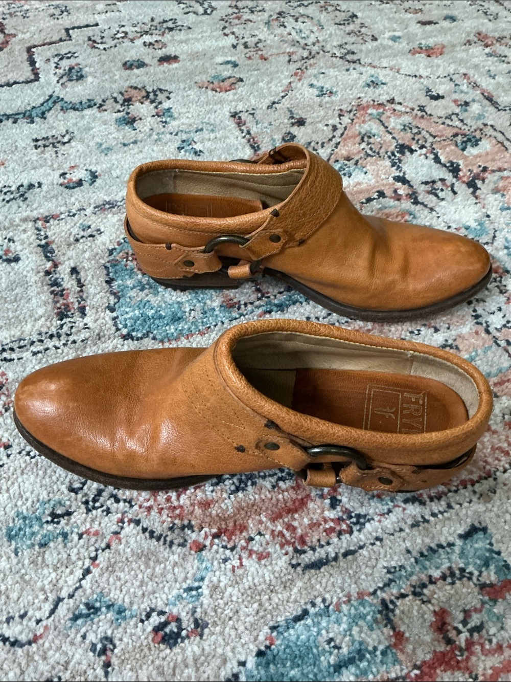 Frye Carson Harness Mules - Picture 5 of 10